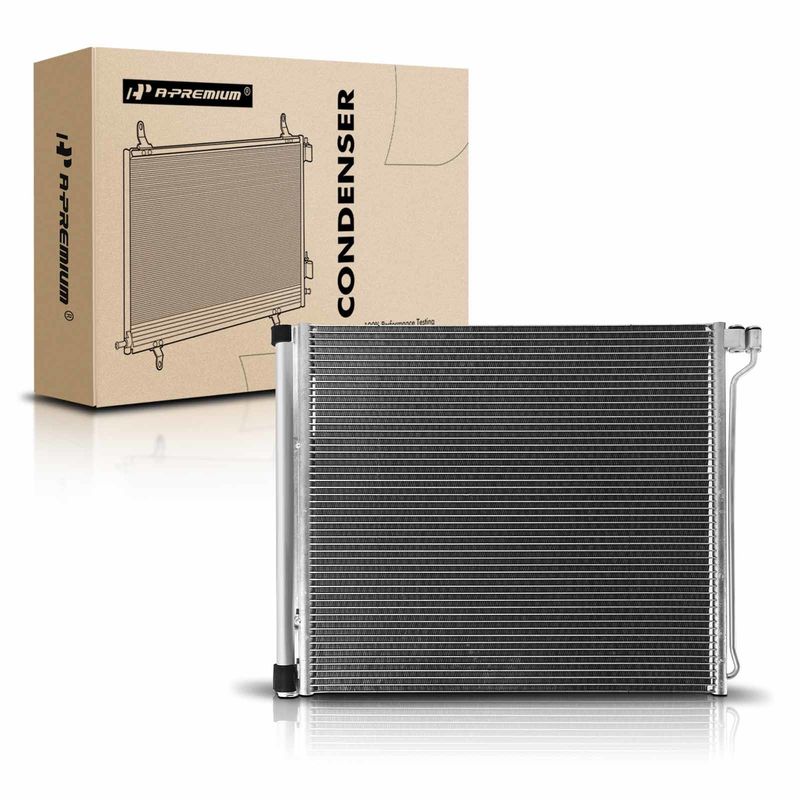 AC Condenser with Receiver Drier for BMW X5 2010-2018 X6 2008-2019 V8 4.4L