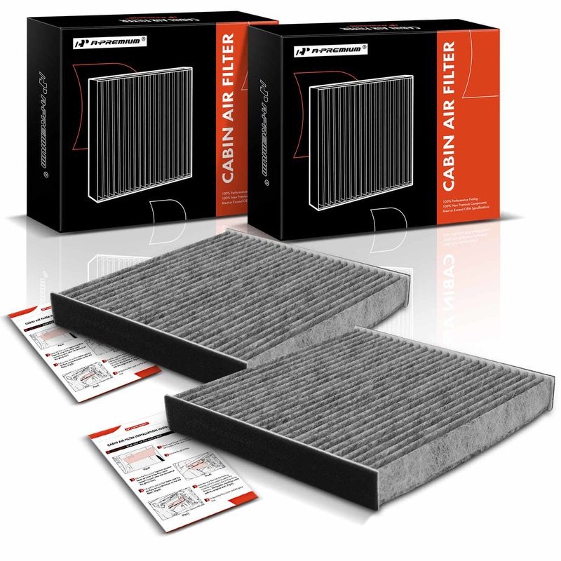 2x Activated Carbon Cabin Air Filter for Lexus GS300 GS430 01-05 LS430 01-06