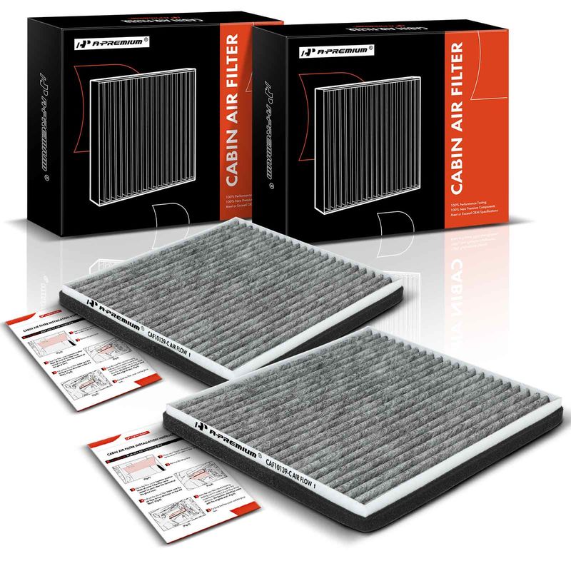 2x Activated Carbon Cabin Air Filter for Scion tC Toyota Echo RAV4
