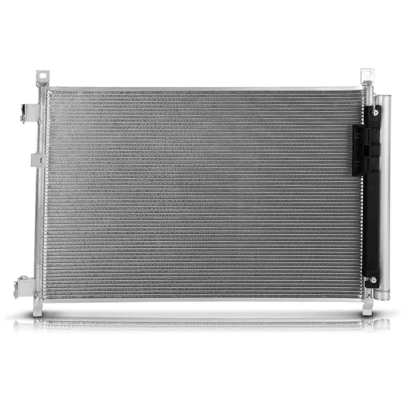 AC Condenser with Receiver Drier & Bracket for Nissan Rogue 2017-2019 L4 2.0L