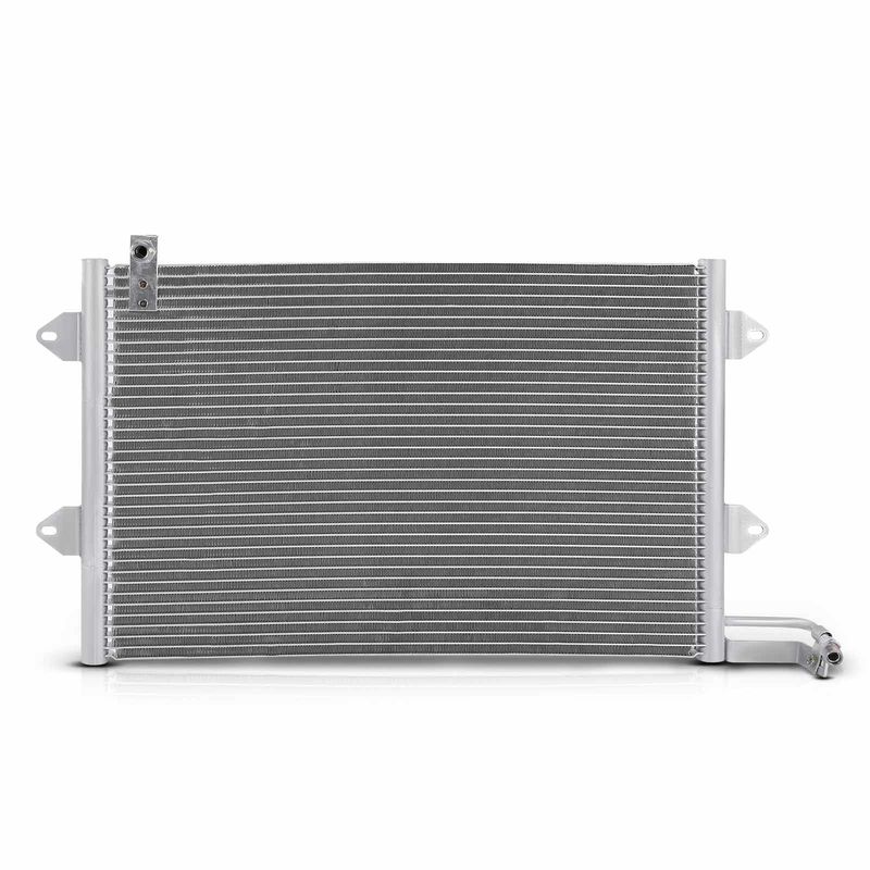 A/C Condenser without Receiver Drier for Volkswagen Jetta 1993-1998 Golf Cabrio