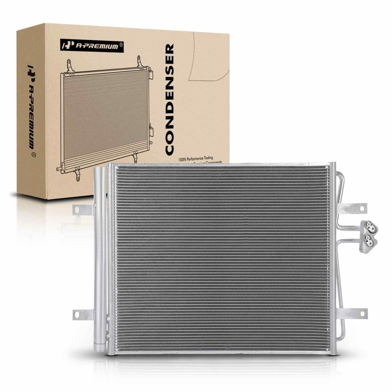 A/C Condenser with Receiver Drier for Volkswagen e-Golf 2015 2016-2019