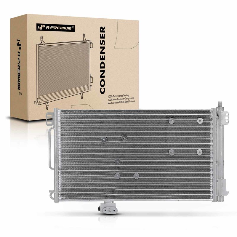 A/C Condenser with Receiver Drier for Mercedes-Benz C230 C55 AMG CLK320
