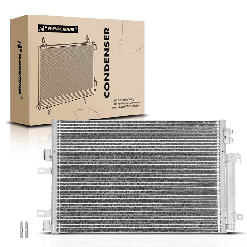 A/C Condenser with Receiver Drier for Jeep Patriot 2007-2017 Compass Dodge