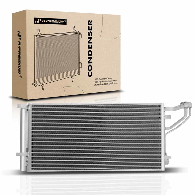 A/C Condenser with Receiver Drier for Hyundai Sonata 2016-2019 Kia Optima 2.0L