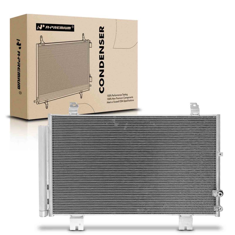 A/C Condenser with Receiver Drier for Lexus GS350 2013 2014 2015 V6 3.5L