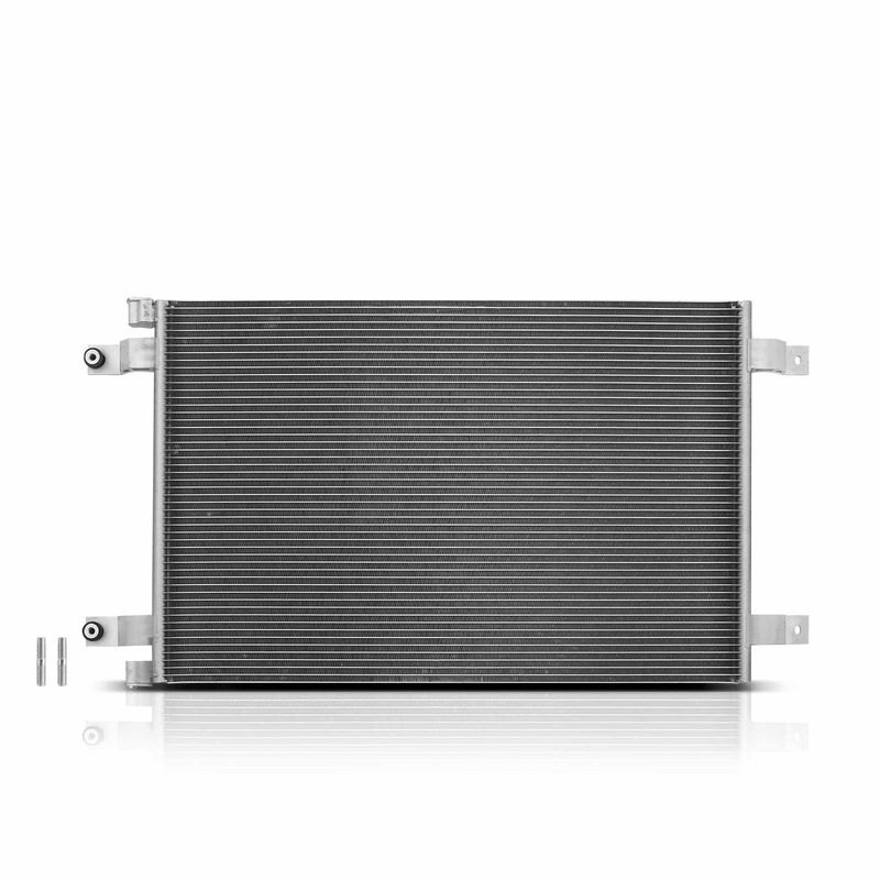 A/C Condenser without Receiver Drier for Kenworth T800 W900 Peterbilt 384 386