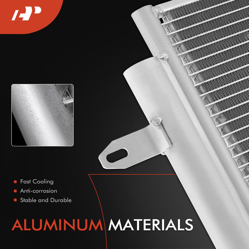 A/C Condenser with Receiver Drier for Audi TT RS Quattro 2012-2013 L5 2.5L