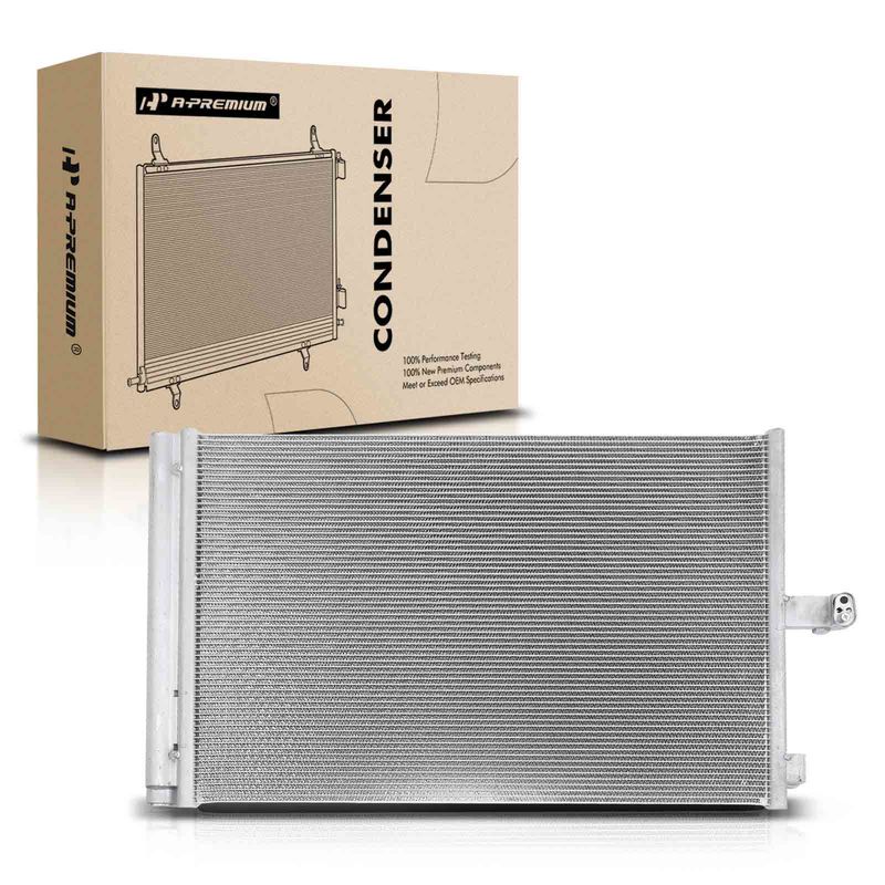 A/C Condenser with Receiver Drier for Mercedes-Benz E400 2013-2017 E550 2011-2017