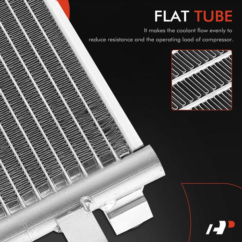 A/C Condenser with Receiver Drier for Audi TT RS Quattro 2012-2013 L5 2.5L
