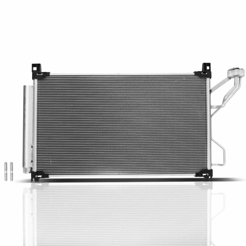 A/C Condenser with Receiver Drier for Hyundai Sonata 2015-2017 1.6L 2.4L