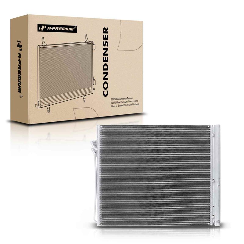 A/C Condenser with Receiver Drier for Land Rover Range Rover 2006-2012