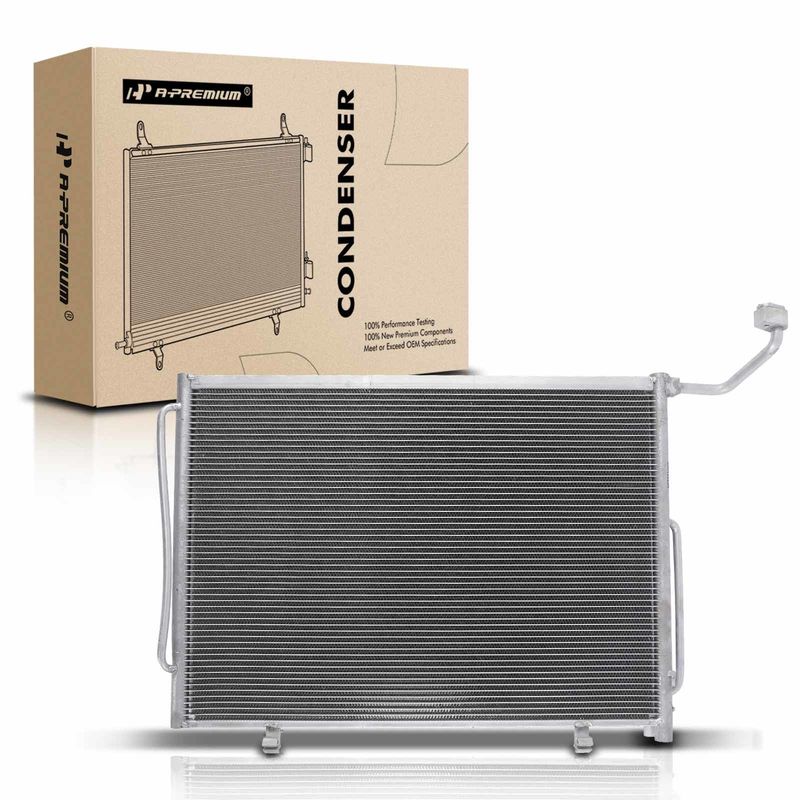 A/C Condenser without Receiver Drier for Ford EcoSport 2018-2021 L3 1.0L