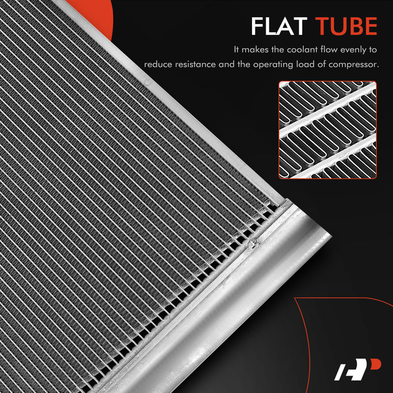A/C Condenser with Receiver Drier for Jaguar F-Pace 2017-2021 XE XF