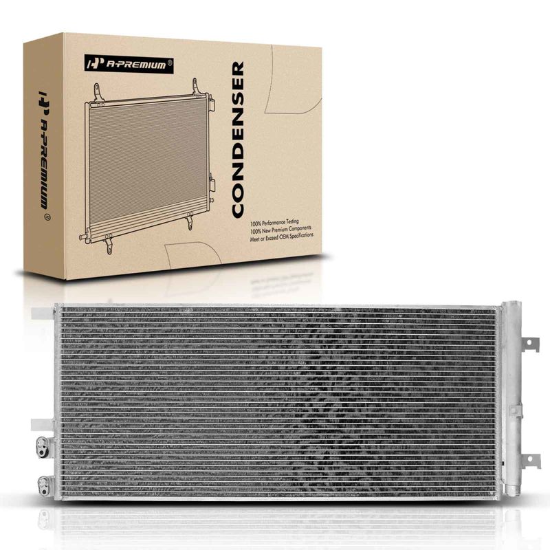 A/C Condenser with Receiver Drier for Chevrolet Silverado 2500 3500 HD GMC