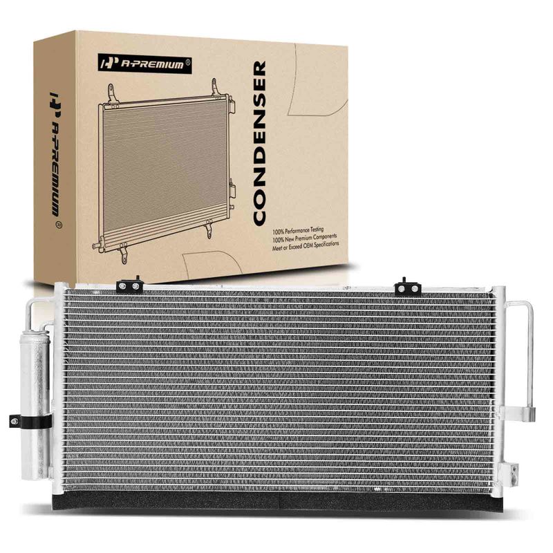 A/C Condenser with Receiver Drier for Subaru Impreza 2002-2003 2.0L 2.5L