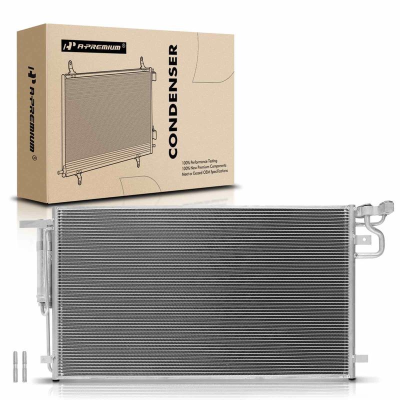 A/C Condenser with Receiver Drier for Ford Fusion 2017-2020 Lincoln MKZ