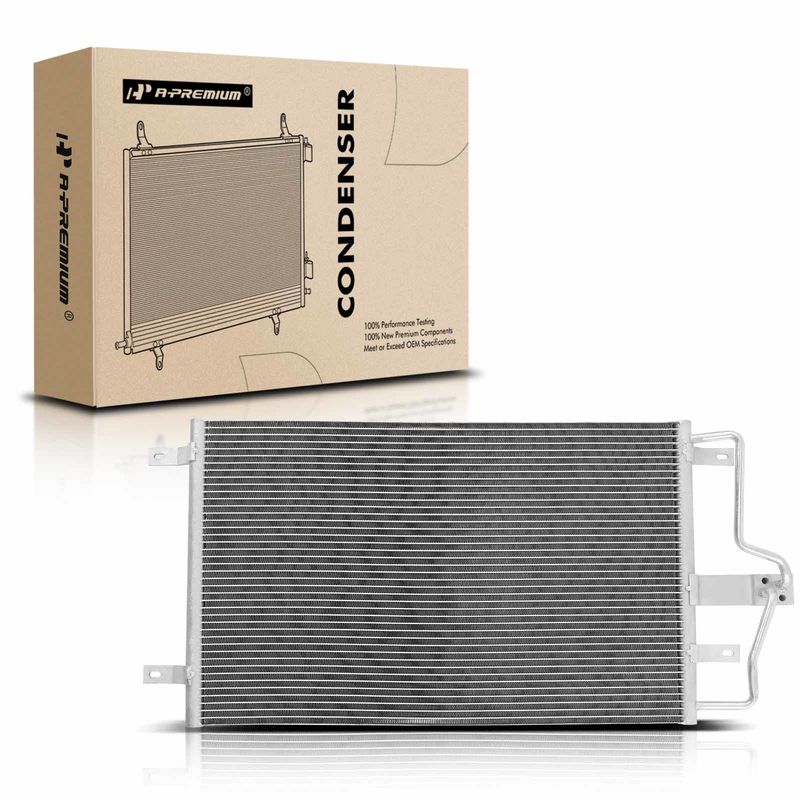 A/C Condenser without Receiver Drier for Ford Escape 2005-2012 Mercury Mazda