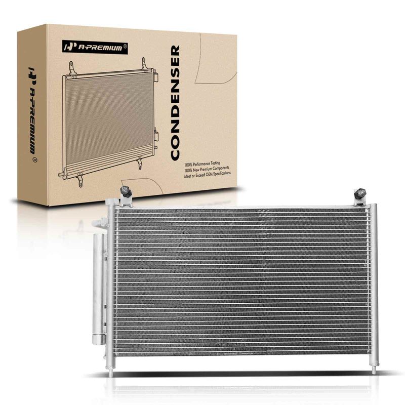 A/C Condenser with Receiver Drier for Mazda 2 2011 2012 2013 2014 1.5L