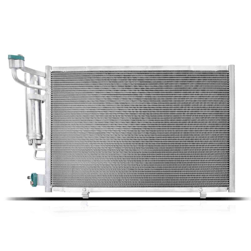 A/C Condenser with Receiver Drier for Ford Fiesta 2011 2012 2013 L4 1.6L