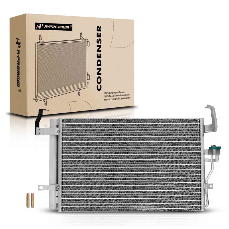 A/C Condenser with Receiver Drier for Hyundai Elantra 2001-2006 Tiburon 2003-2008