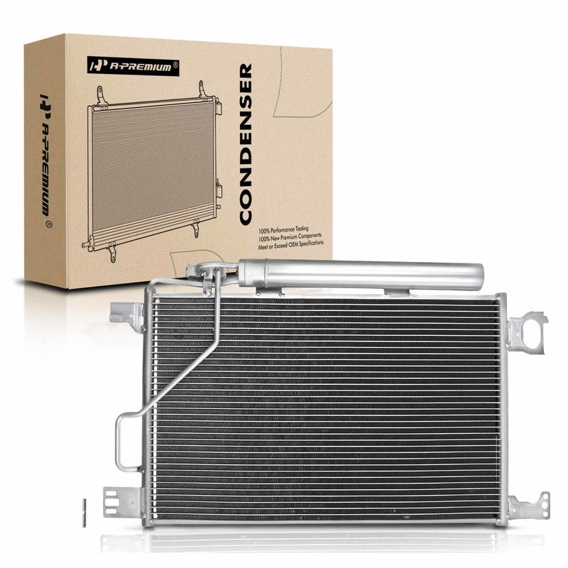 AC Condenser with Receiver Drier for Mercedes-Benz CLK350 06-09 CLK550 07-09