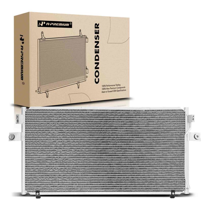 A/C Condenser without Receiver Drier for Nissan Maxima 1997-1998 V6 3.0L