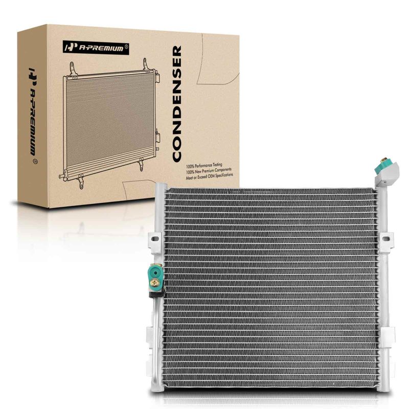 A/C Condenser without Receiver Drier for Honda Civic 1994-1995 Civic del Sol