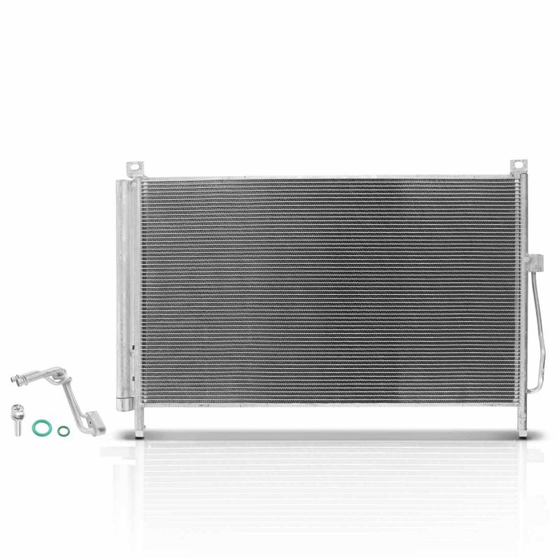 A/C Condenser with Receiver Drier for Nissan Murano 2015-2019 2.5L 3.5L