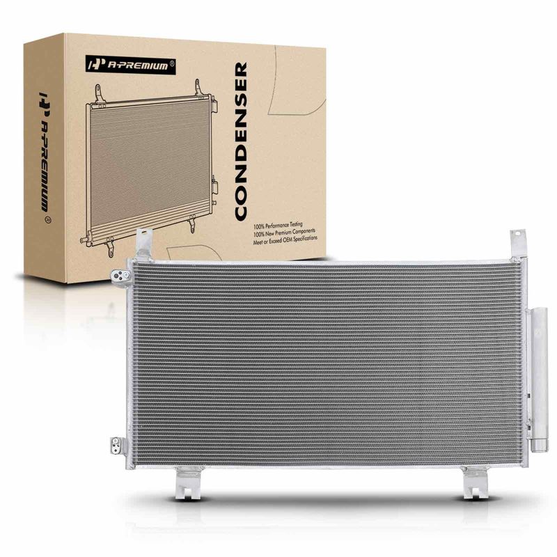 A/C Condenser with Receiver Drier for Honda CR-V 2017 2018 2019 L4 2.4L