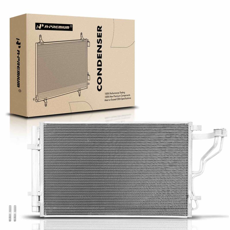 A/C Condenser with Receiver Drier for Hyundai Elantra Elantra GT Kia Forte5