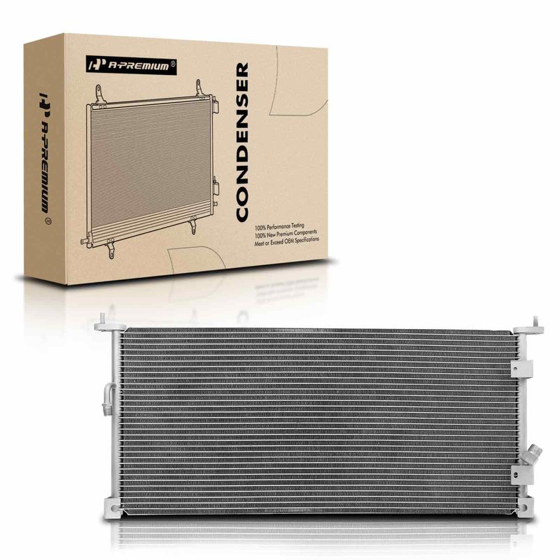 A/C Condenser without Receiver Drier for Toyota Camry 1997-1998 Lexus ES300