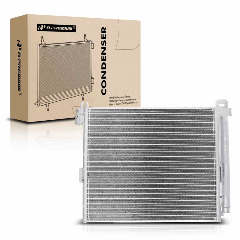 A/C Condenser with Receiver Drier for Toyota Tacoma 2012-2015 2.7L 4.0L