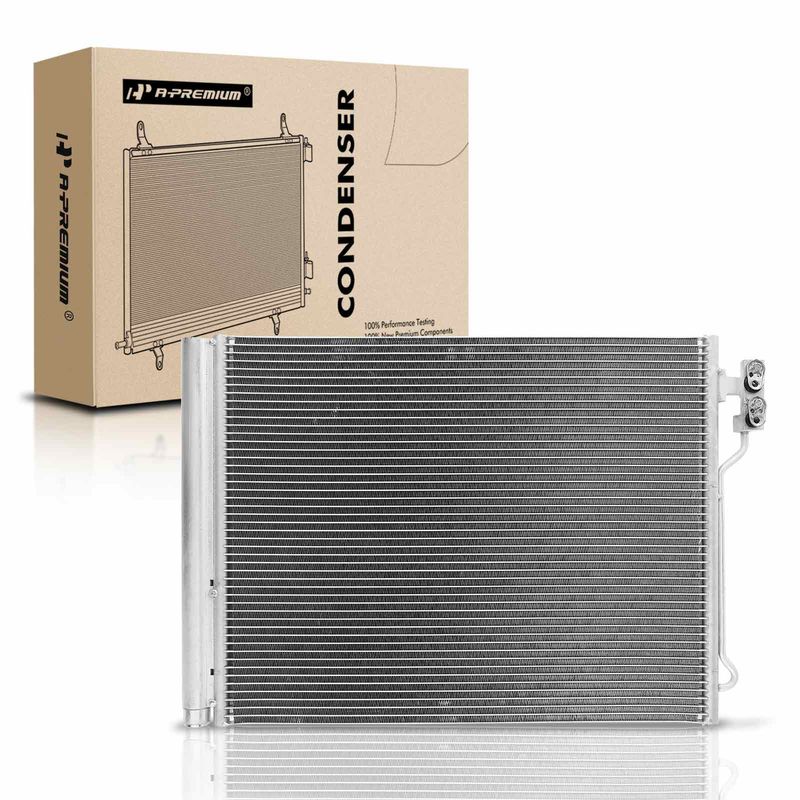 A/C Condenser with Receiver Drier for BMW 528i 2012-2016 528i xDrive F10