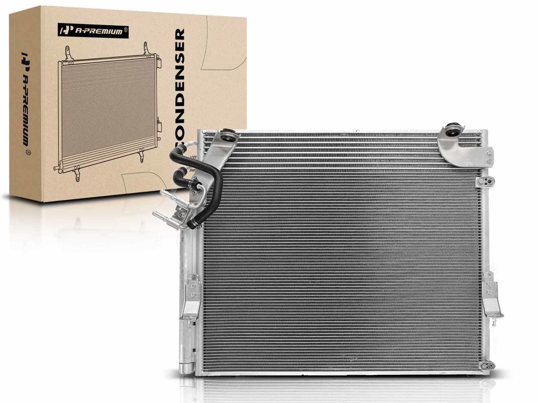 A/C Condenser with Receiver Drier for Toyota Tundra 2010-2018 Sequoia 2010-2011
