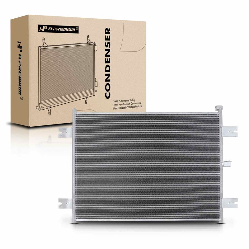 A/C Condenser without Receiver Drier for Peterbilt 330 2001 385 2006 387