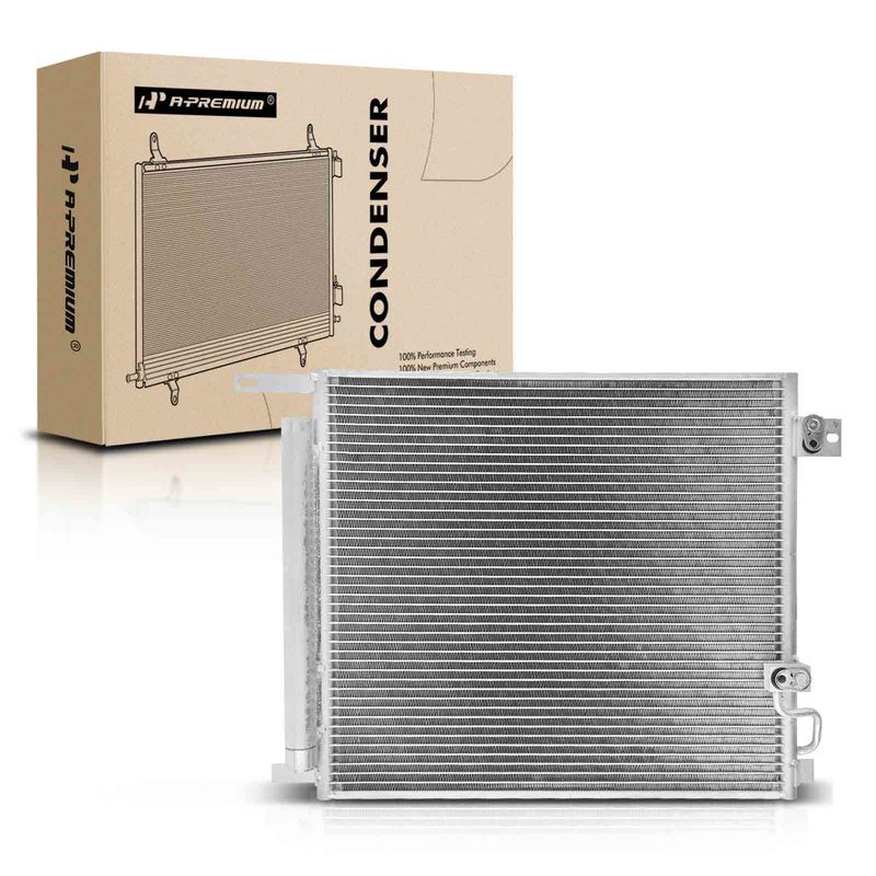 A/C Condenser with Receiver Drier for Chevy Colorado 2009-2012 GMC Hummer H3