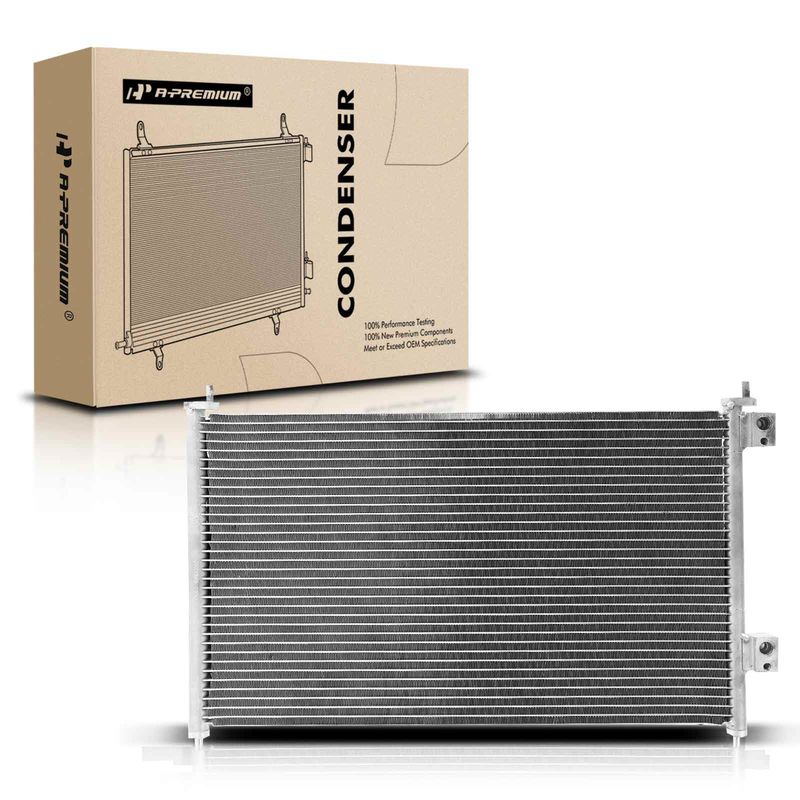 A/C Condenser without Receiver Drier for Mazda 626 1998-2002 2.0L 2.5L