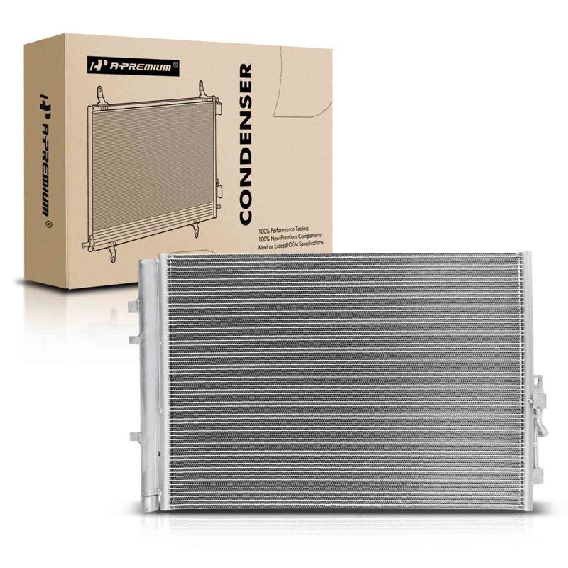 A/C Condenser with Receiver Drier for BMW X3 F25 2011-2012 L6 3.0L