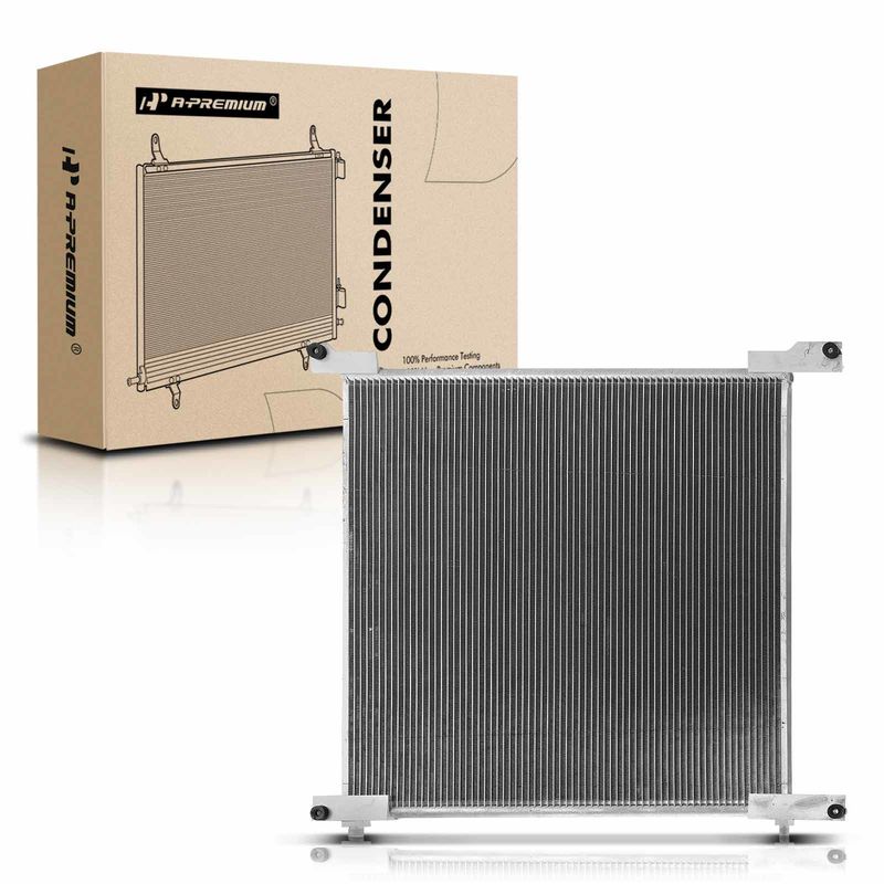A/C Condenser without Receiver Drier for Peterbilt 320 330 335 357 359 377 378