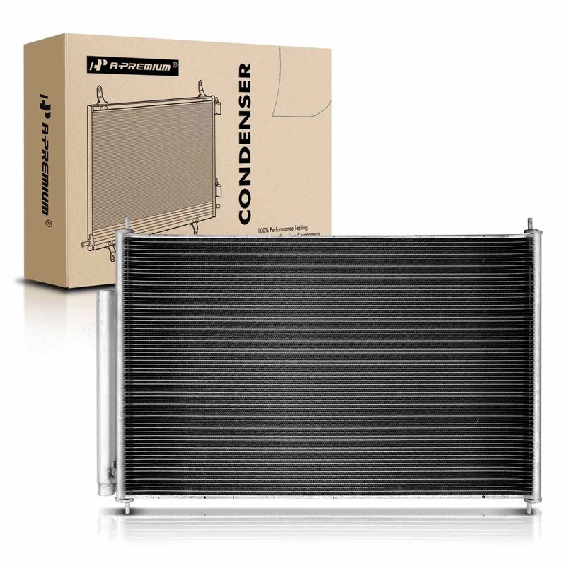 A/C Condenser with Receiver Drier for Honda Odyssey 2011-2017 V6 3.5L