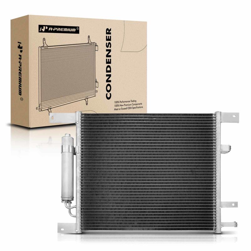 A/C Condenser with Receiver Drier for Nissan Versa 2012-1209 Versa Note 1.6L