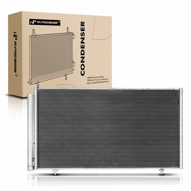 A/C Condenser with Receiver Drier for Lexus RX350 2010-2015 Toyota Sienna