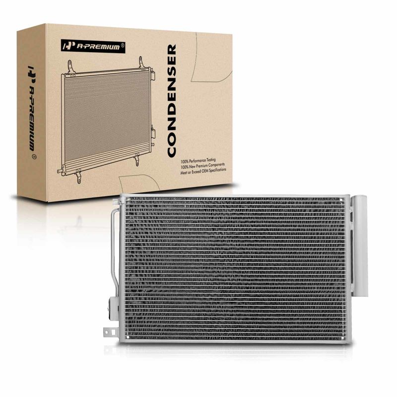 A/C Condenser with Receiver Drier for Chevrolet Sonic 2012-2018 1.8L