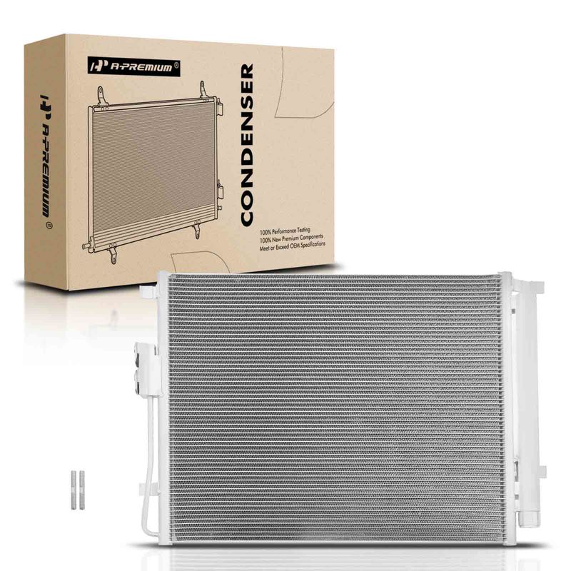 A/C Condenser with Receiver Drier for Hyundai Santa Fe 2019-2020 L4 2.0L