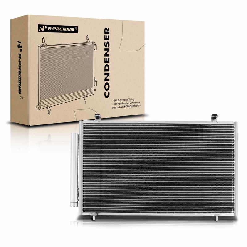 A/C Condenser with Receiver Drier for Toyota Corolla 2005-2008 Matrix L4 1.8L