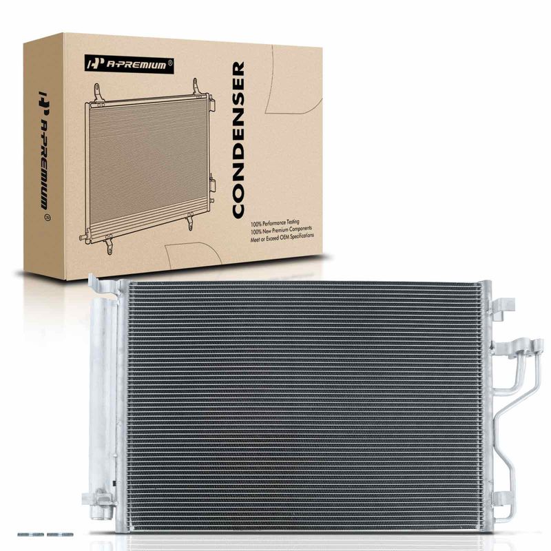 A/C Condenser with Receiver Drier for Kia Sportage 2011-2015 2016 L4 2.0L