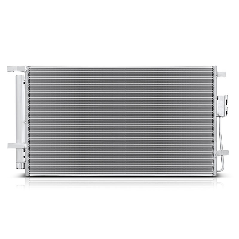 A/C Condenser with Receiver Drier for Hyundai Santa Fe 2019-2020 L4 2.4L