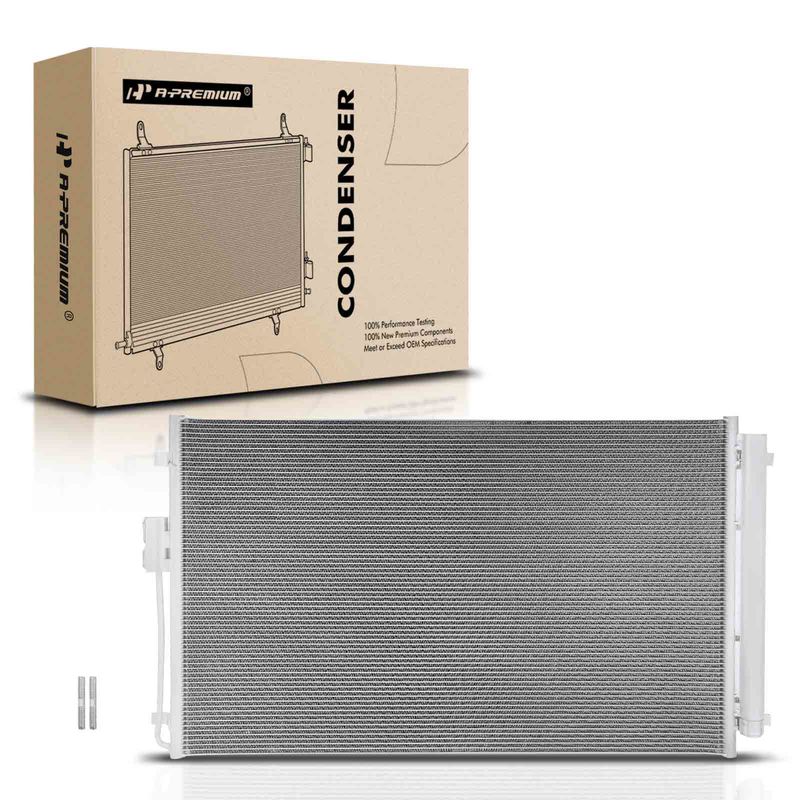 A/C Condenser with Receiver Drier for Kia Telluride 2020-2021 V6 3.8L