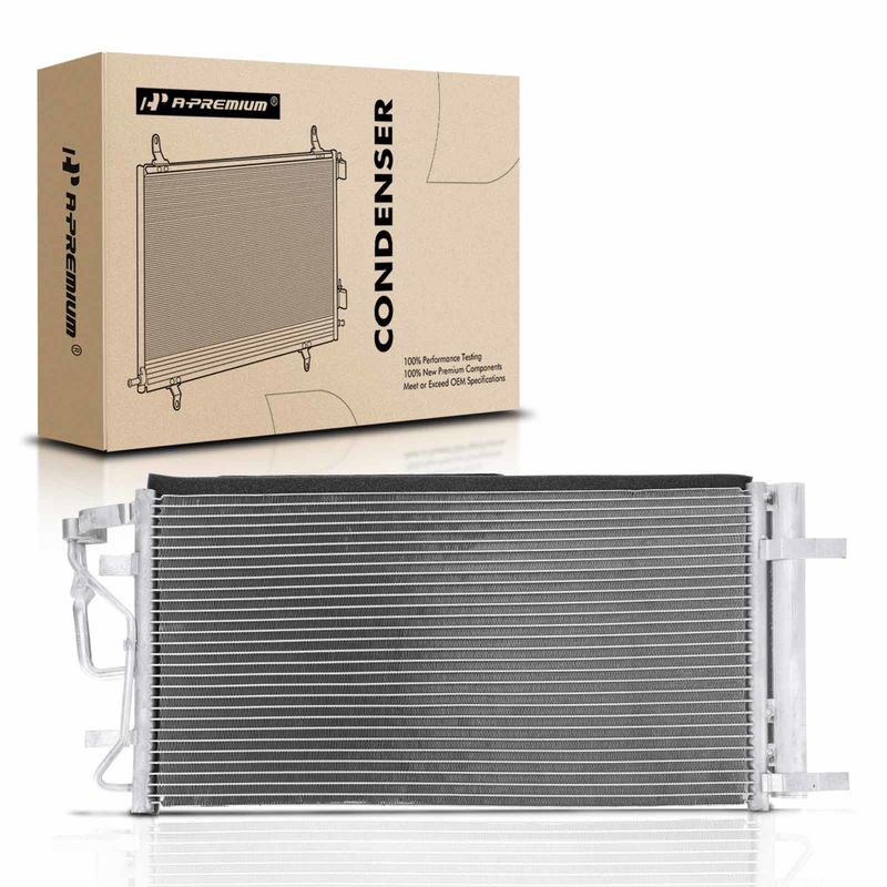 A/C Condenser with Receiver Drier for Hyundai Elantra GT 2018-2020 1.6L